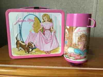 VINTAGE JUNIOR MISS LUNCHBOX AND THERMOS - UNUSED!!