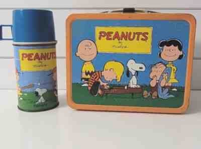 Peanuts by Schulz Thermos Brand Metal Lunchbox, 1959 – Memory Hole