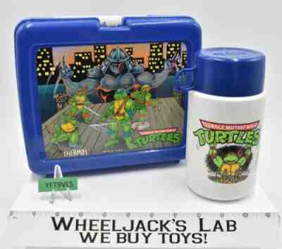 Teenage Mutant Ninja Turtles Thermos Lunch Box Mirage 1990 Vintage NEW
