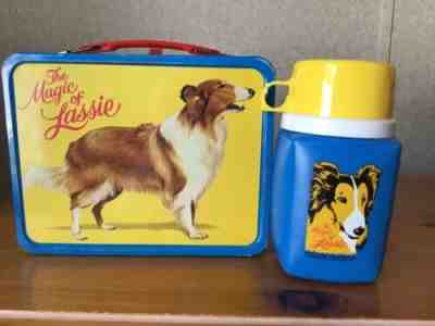 Sold at Auction: Lassie Vintage Lunchbox and Thermos