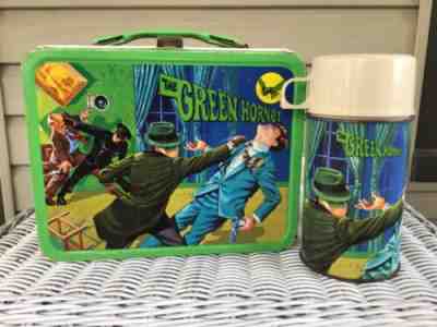 1967 Thermos The Green Hornet Lunch Box with Thermos (1A)