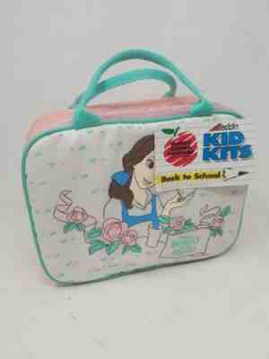 Vintage Disney's Beauty and the Beast Lunchbox Thermos Aladdin
