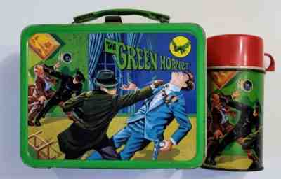 1967 Thermos The Green Hornet Lunch Box with Thermos (1A)