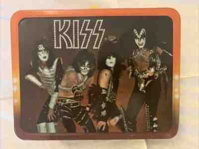 RARE VINTAGE KISS LUNCHBOX w/ THERMOS! VG! ‘77