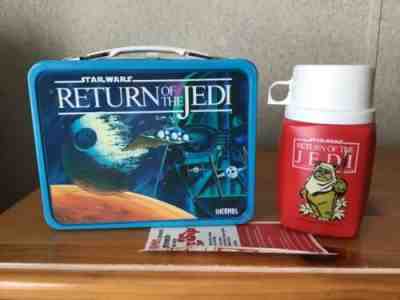 Collectible Star Wars Return Of The Jedi Lunch Box And Thermos – Traveling  with the Moon's