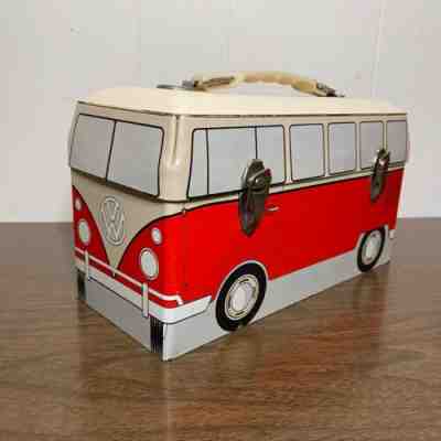 Vw bus vintage lunch box