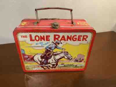 1954 The Lone Ranger Lunch box No Thermos