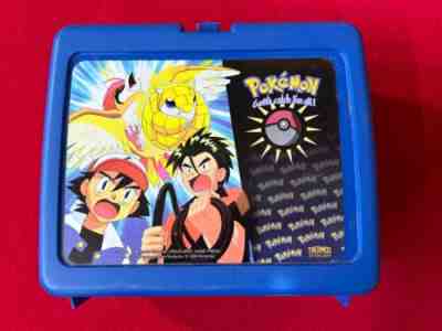 Vintage 2000 Pokemon Lunchbox With Thermos Retro Y2K Nintendo Pokemon Blue Lunch  Box 2000 Retro Pokemon Marill Lunchbox and Thermos 