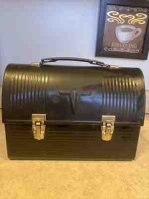 Thermos Brand V Victory Metal Lunch Box Work Pail Aluminum