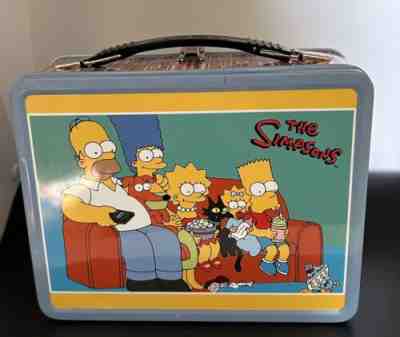 The Simpsons 2003 Metal Lunchbox and Thermos - Rare - Vintage