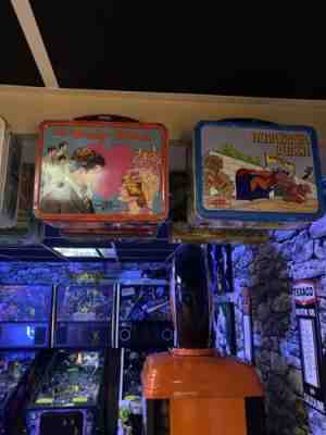 vintage metal lunch box collection