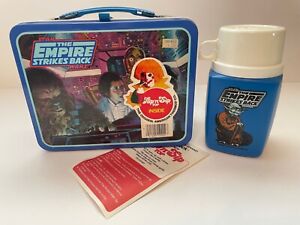 Brand New! Vintage 1980 Star Wars The Empire Strikes Back Lunchbox & Thermos