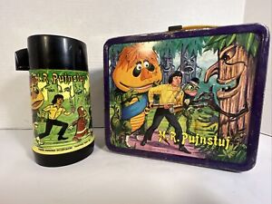 Vintage 1970 H.R. Pufnstuf hot Thermos (Aladdin) Sid & Marty Kroft