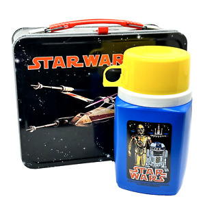 1977 Star Wars Metal Lunchbox with Thermos. Now so expensive due