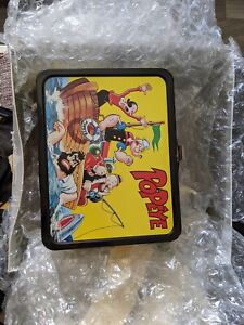 POPEYE ( 1964 ) rare vintage METAL LUNCHBOX