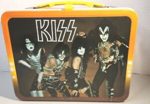 RARE VINTAGE KISS LUNCHBOX w/ THERMOS! VG! ‘77