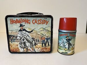 Vintage Original 1950s HOPALONG CASSIDY Ice Cream Box Quart