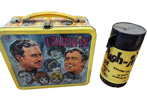 1968 Laugh-In Vintage Lunchbox with Thermos - GREAT CONDITION