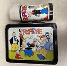 Vintage 1962 Popeye Lunchbox with Thermos