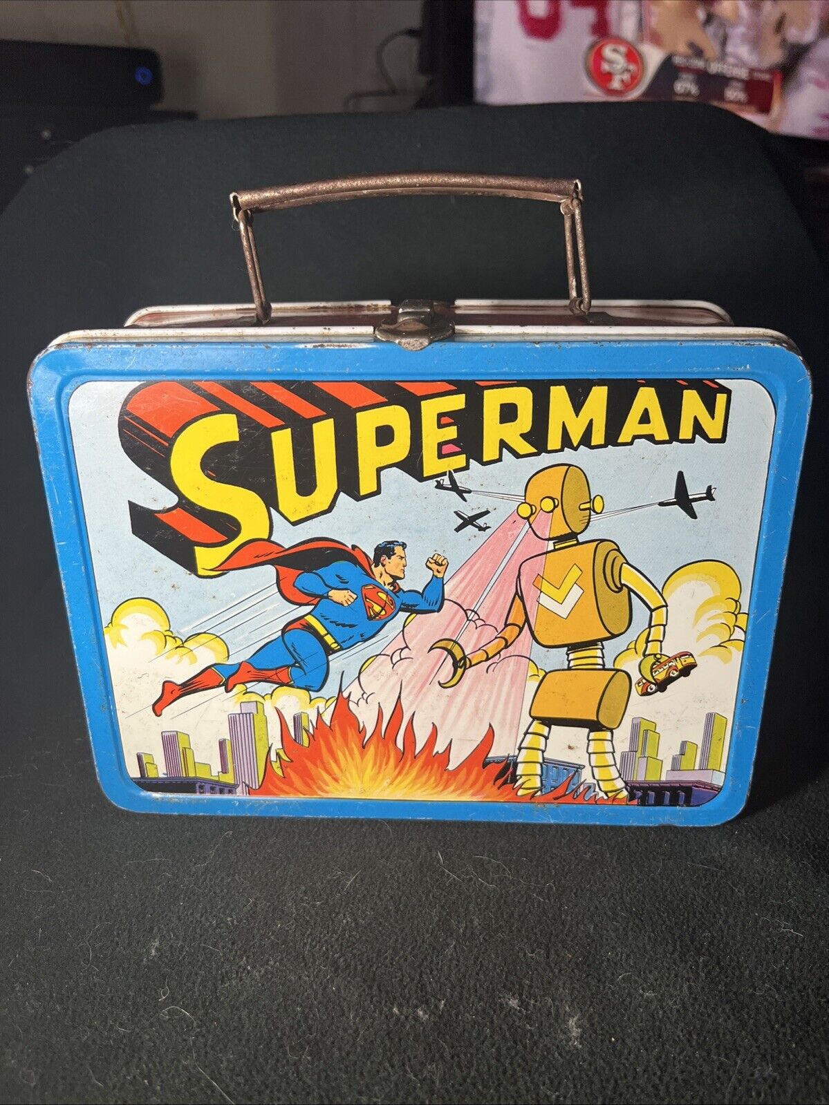 Vintage Superman Lunchbox- 1954