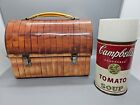 Vintage 1968 Aladdin Loaf Of Bread & Campbell’s Soup Metal Lunchbox & Thermos