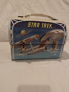 Rare Vintage 1968 Star Trek Collectible Metal Dome Lunchbox No Thermos Excellent