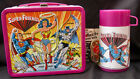 Vintage SUPER FRIENDS Lunchbox & Thermos - DCU Superheroes (1976) C-9 Minty!