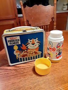 Lunch Box Tiger Large Vintage