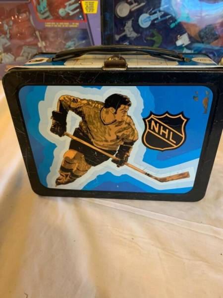 NHL Hockey Lunch Box* Vintage *  RARE