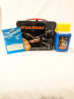 1st Edition Unused 1977 Vintage Star Wars Collectible Metal Lunchbox & Thermos