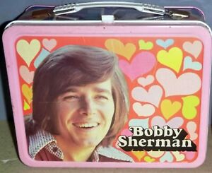 Vintage 1972 BOBBY SHERMAN Metal Lunchbox EXC to Near Mint Condition No Thermos