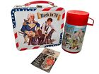 Vtg Aladdin "Back in 76" Metal Lunch Box Bicentennial Colonial ORIGINAL TAG?