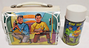 Vintage 1968 Star Trek Lunchbox with Thermos - Great Condition #2