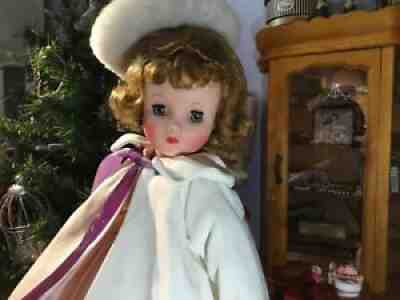 1958 Madame Alexander VHTF 16â? Elise JUNIOR LEAGUE Doll Blonde Hair MINTY W/BOX