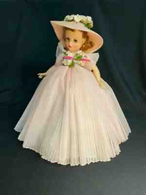 1959 MADAME ALEXANDER 16" AUBURN HAIR ELISE DOLL NEW IN BOX! BRIDESMAID'S GOWN