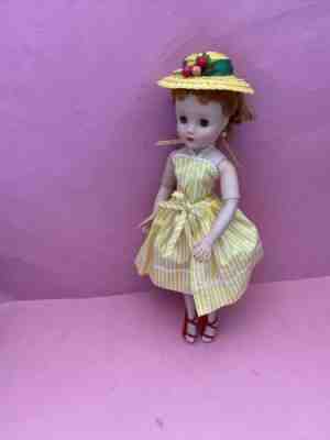 Madame Alexander Vintage Elise in RARE 1958 Cabana Set MINTY & Complete