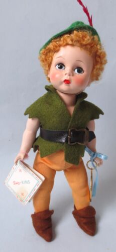 MADAME ALEXANDER QUIZ-KINS PETER PAN  ~  1953 ONLY  ~  FLAWLESS!!!