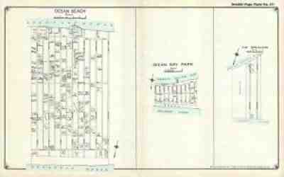 1915 Hyde Map of Ocean Beach and Ocean Bay Park, Fire Island