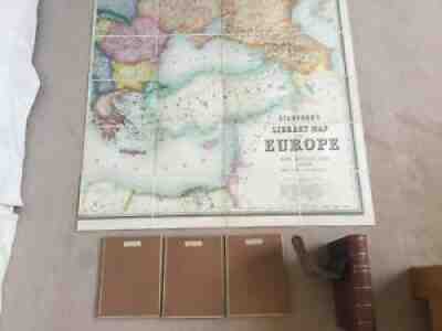 Stanfordâ??s Map of Europe 1926 Library map.