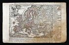 1798 Johann Probst Map Europe France England Germany Spain Holland Italy Sweden