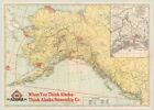 Alaska Steamship Company Map 1917