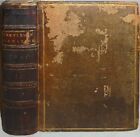 1740 -Gentleman's Magazine- Vintage Leather Bound Book w/Maps! - America/Slavery