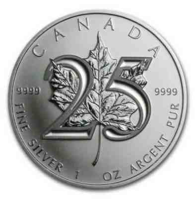 Canada 500-Coin 1 oz. 2013 25th Anniversary Silver Maple Leaf Sealed Monster Box