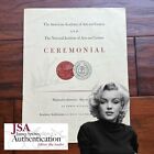 MARILYN MONROE * JSA * Authentic AUTOGRAPH Arts Program SIGNED w/ Arthur Miller