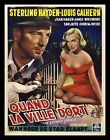 ASPHALT JUNGLE ?  ORIGINAL MOVIE POSTER 1950 MARILYN MONROE