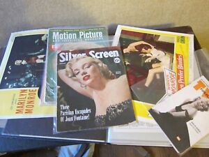 Big Hollywood Ephemera Collection! Lots of Marilyn Monroe! Photos Lobby Cards