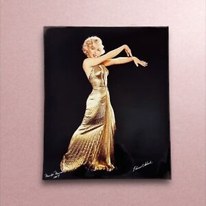 Marilyn Monroe “Gentlemen Prefer Blondes” 20”x24” Promo Photo Signed By Ed Clark