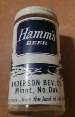 HAMMS BEER Bar Tavern SALT SHAKER ANDERSON BEVERAGE MINOT ND NORTH DAKOTA