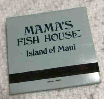 Mama's Fish shops House Matchbook - Hawaii