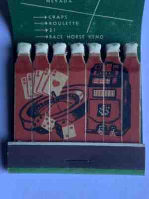 Vintage feature matchbook Westerner Gambling house casino Las Vegas